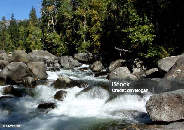 Rapids On The Icicle River Near Leavenworth Washington Stock Photo - Download Image Now