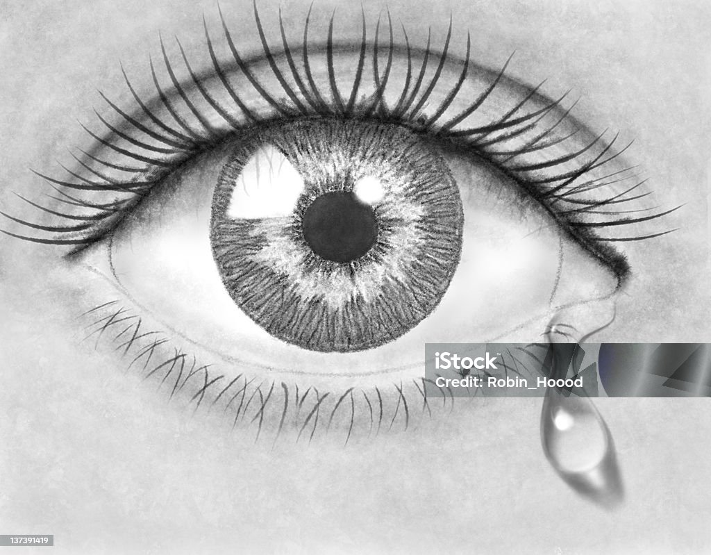 Pencil Drawing Eye Stock Photo - Download Image Now - Eye ...