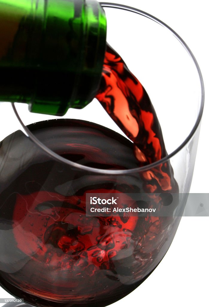 Wein Glas - Lizenzfrei Alkoholisches Getränk Stock-Foto