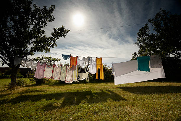 istock Laudery hanging to dry 137395099