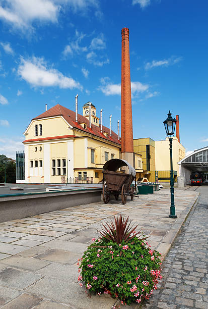 Brewery View of brewery Pilsner Urquell. Pilsen. Czech Republic pilsen stock pictures, royalty-free photos & images