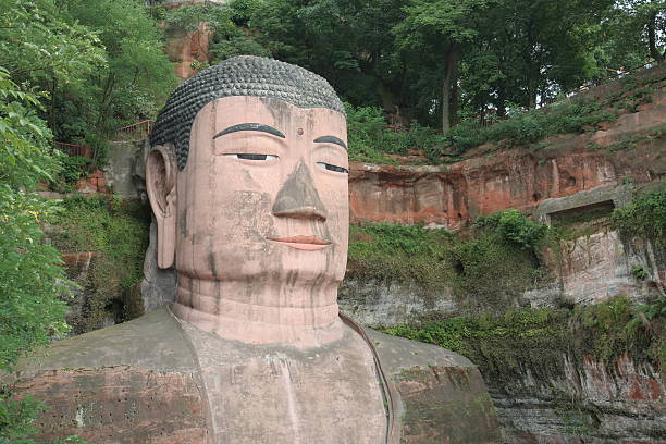 istock Grand Buddha statue in Leshan, China 137401024