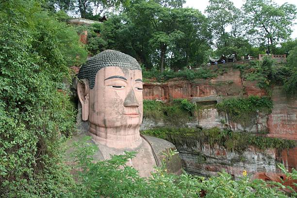istock Grand Buddha statue in Leshan, China 137401107