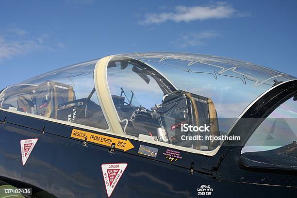 Cockpit De Um Avião A Jato - Fotografias de stock e mais imagens de Asa de aeronave - Asa de aeronave, Asa de animal, Assento