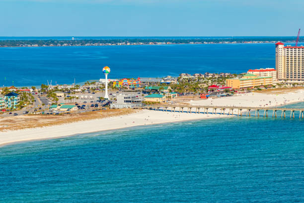 istock Pensacola Beach Aerial in Winter 1374102580