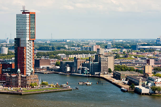 istock Skyline Rotterdam, second city of the Netherlands 137415652