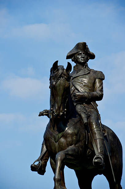 istock George Washington statue against the blue sky 137418601