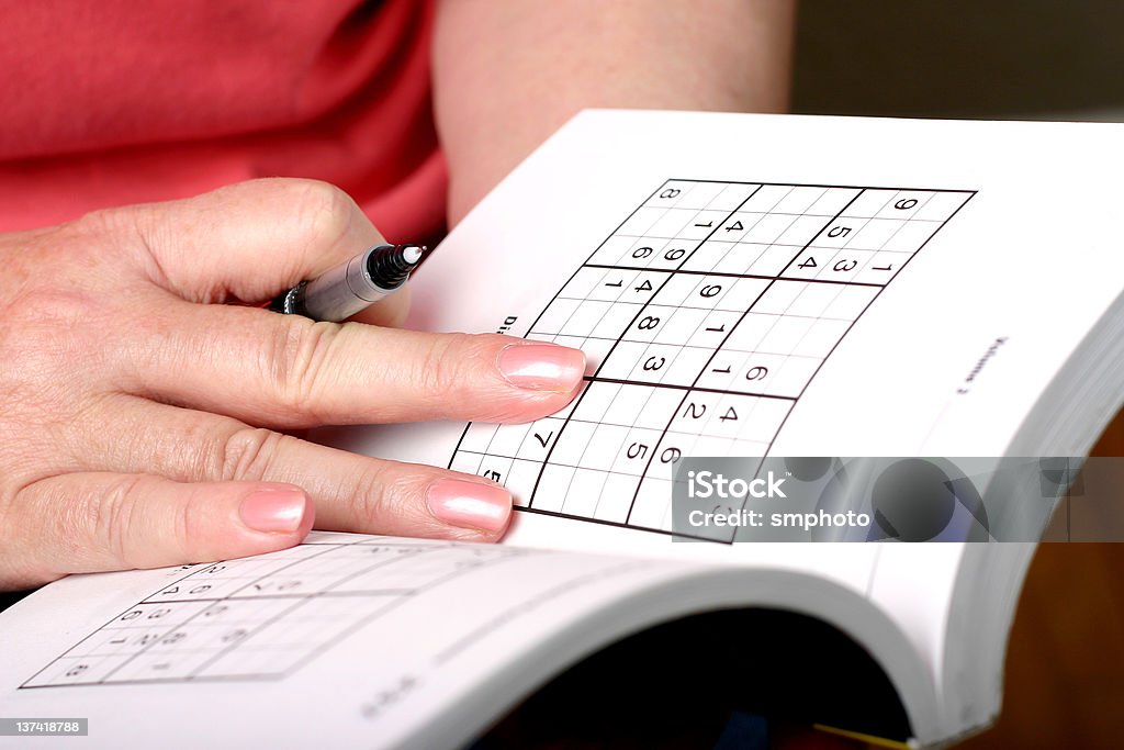 Le Sudoku - Photo de Livre libre de droits