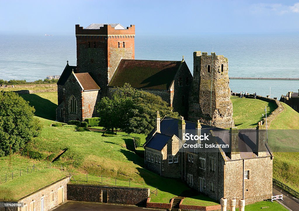 Castelo de Dover, Inglaterra, Reino Unido - Foto de stock de Dependência royalty-free