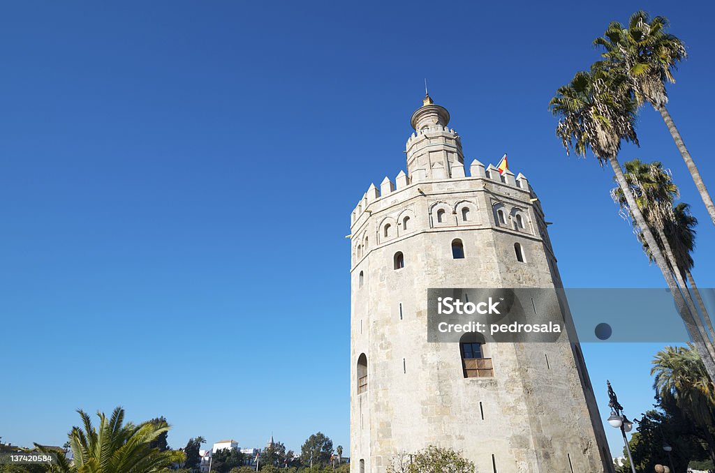 Torre de Ouro - Foto de stock de Andaluzia royalty-free