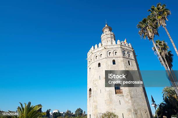 Foto de Torre De Ouro e mais fotos de stock de Andaluzia - Andaluzia, Arcaico, Arquitetura