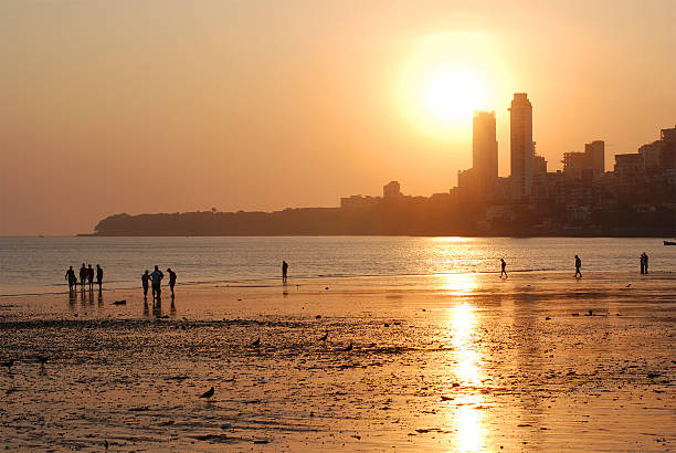 istock Mumbai, Chowpatty Beach 137423602