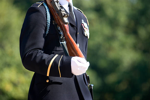 istock Honor Guard at Arlington Cemetery 137425098