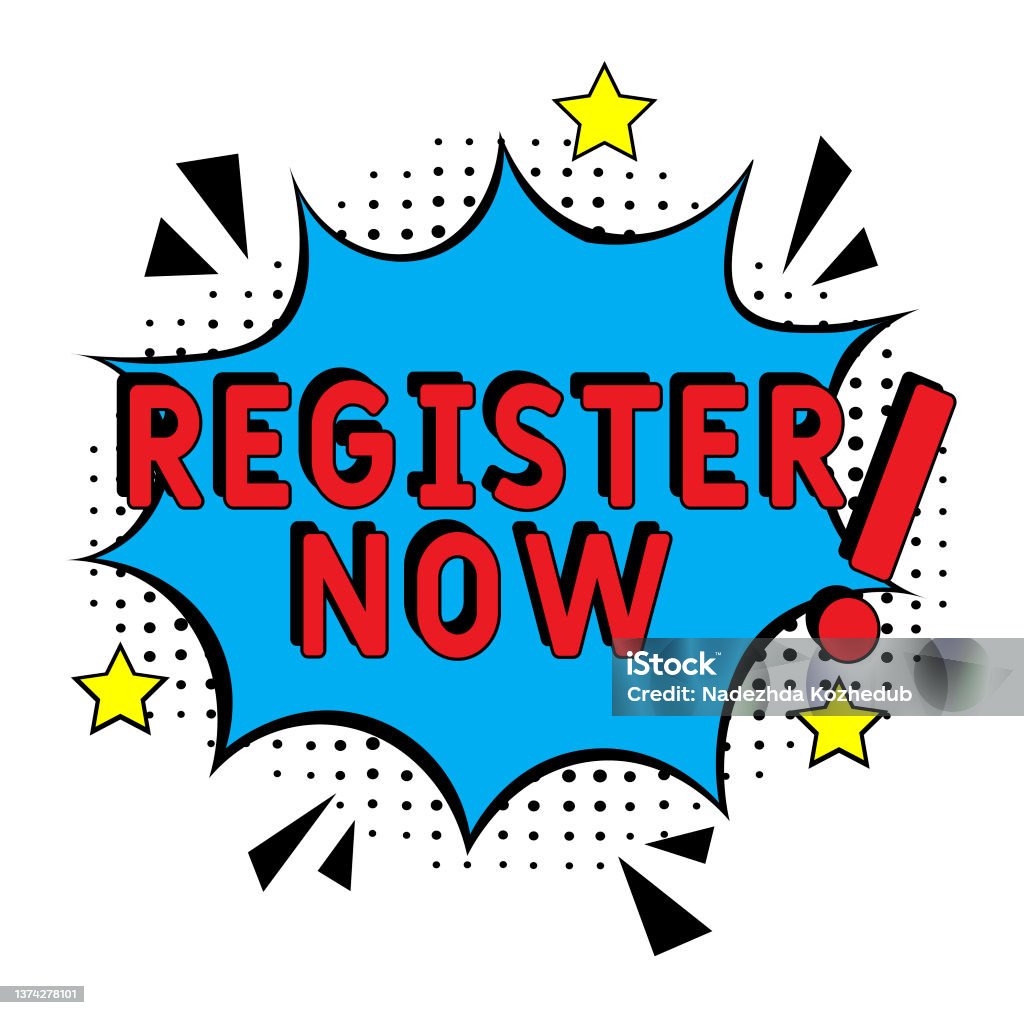 Register Now Graphics Register Now Stock Illustration - Download Image Now - Art, Bubble ...