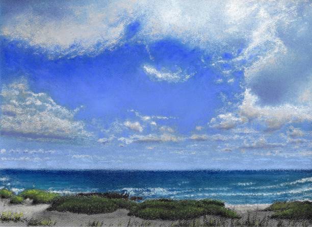 istock After the Rain Hawaii, Kaloko Beach, Pastel Painting 1374344344
