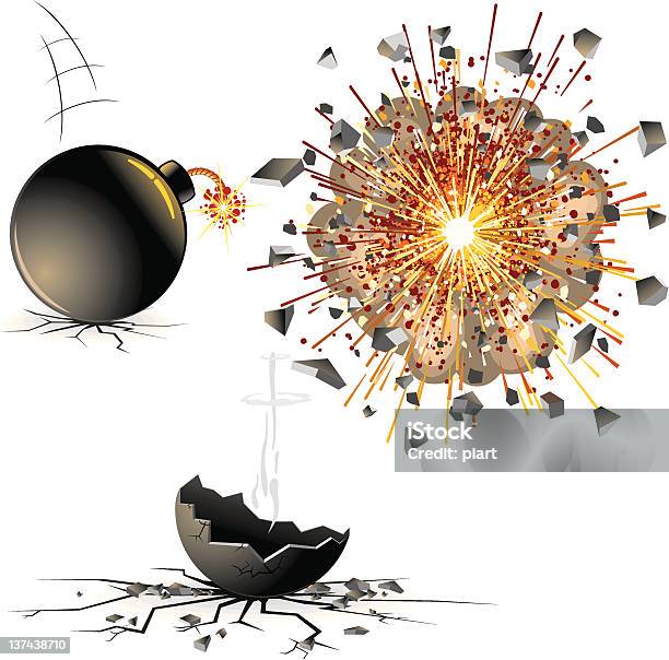 Bomb Stock Illustration - Download Image Now - Big Bang, Black Color, Bomb