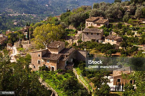 Fornalutx Village In Majorca Stock Photo - Download Image Now - Majorca, Ancient, Apartment