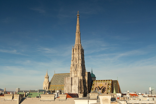 St Stephens Cathedral, landmark and church in the centre of Vienna