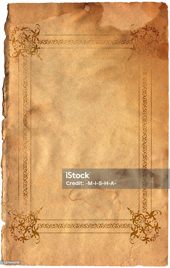 Old paper that is designed for royal documents http://www.istockphoto.com/file_thumbview_approve.php?size=2&id=2699776 Abstract Stock Photo