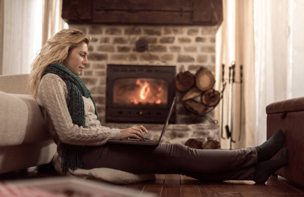 istock Woman working from home 1374454173