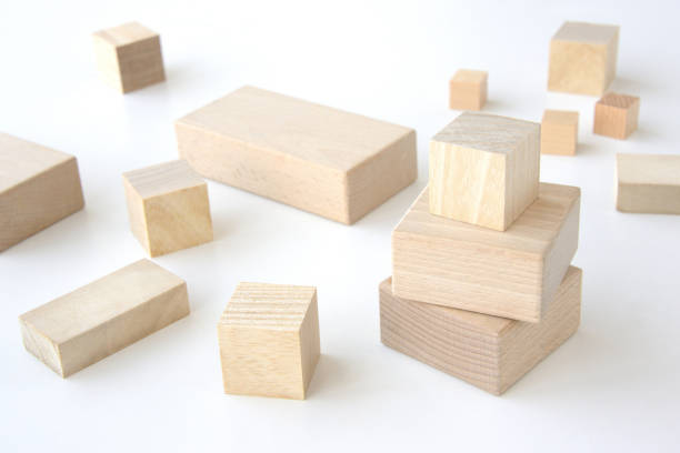 istock Wooden blocks for kids to play 1374457328
