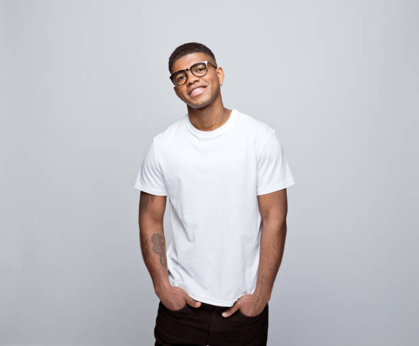 istock Portrait of friendly young man 1374471475