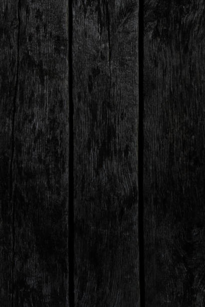 istock Black gray wood color texture horizontal for background. Surface light clean of table top view. Natural patterns for design art work and interior or exterior. Grunge old white wood board wall pattern 1374495970