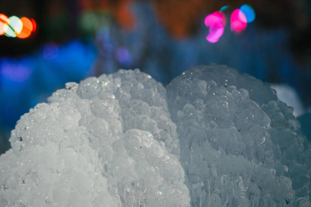 istock Illuminated icicle field in winter, Jan. 2022 1374507741