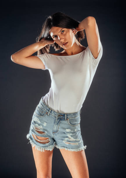 istock Attractive trendy woman 1374511012