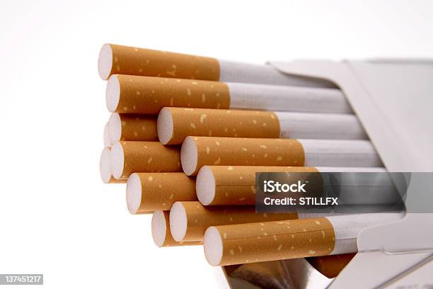 Cigarettes Stock Photo - Download Image Now - Addiction, Cancer - Illness, Cigarette