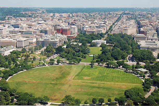 La casa blanca en Washington DC - foto de stock