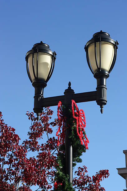 istock Christmas Street Lamps 137454963