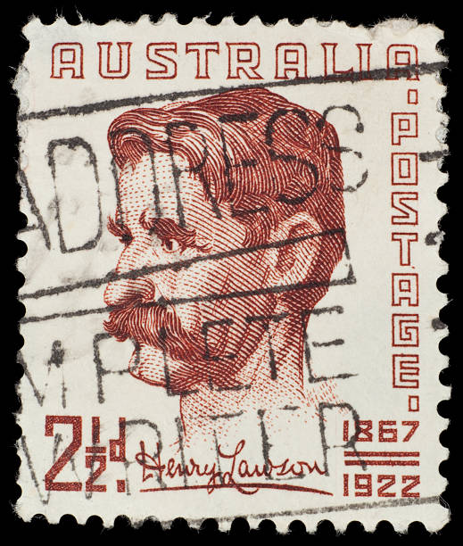 istock Australian postage stamp: Henry Lawson 137455422