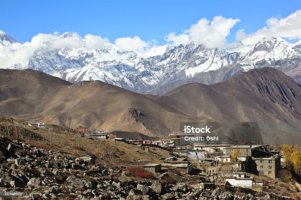 Muktinath RELATED IMAGES: Annapurna Conservation Area Stock Photo