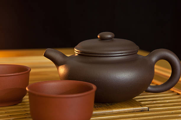 istock Chinese style teapot and teacup 137464196