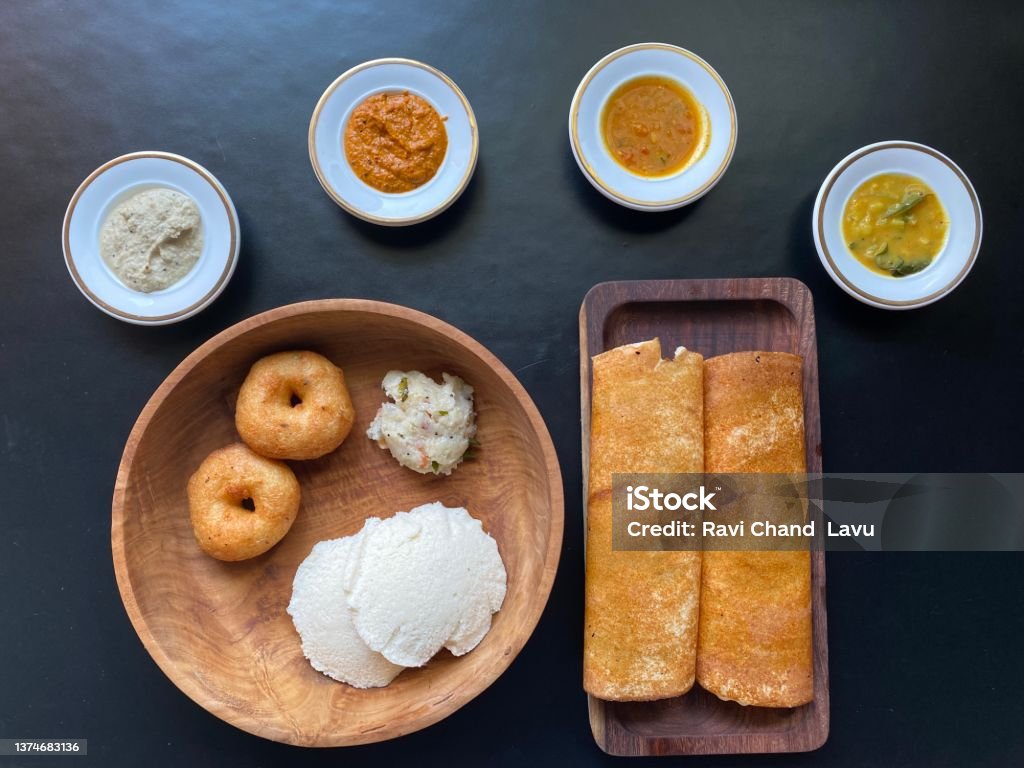 South Indian Breakfast South Indian Breakfast Stock Photo - Download