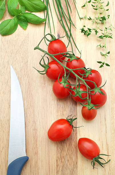 Cherry-Tomaten und Kräutern – Foto