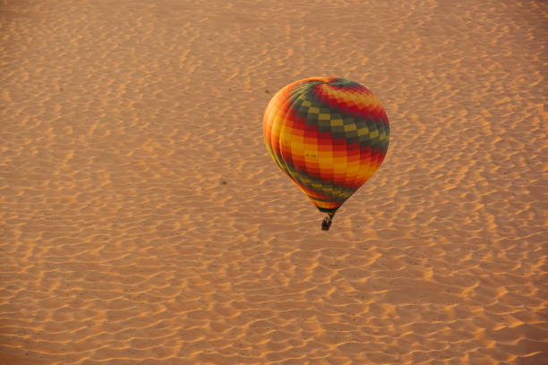 Hot Air Balloon, Desert Area, Air Vehicle, Sahara Desert, West Asia