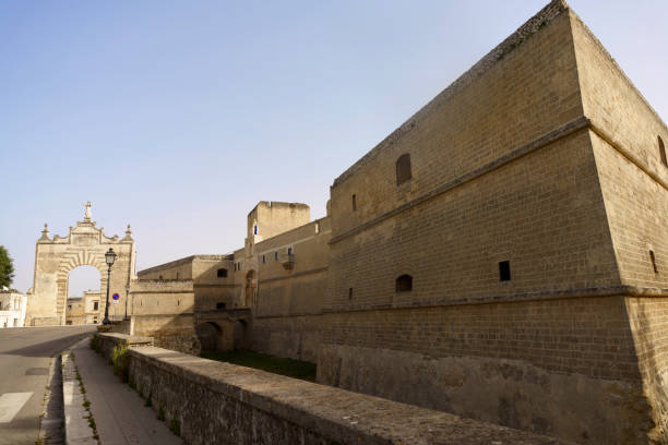 코페르티노, 레체 지방의 유서 깊은 도시, 아풀리아 - baroque style lecce italy puglia 뉴스 사진 이미지