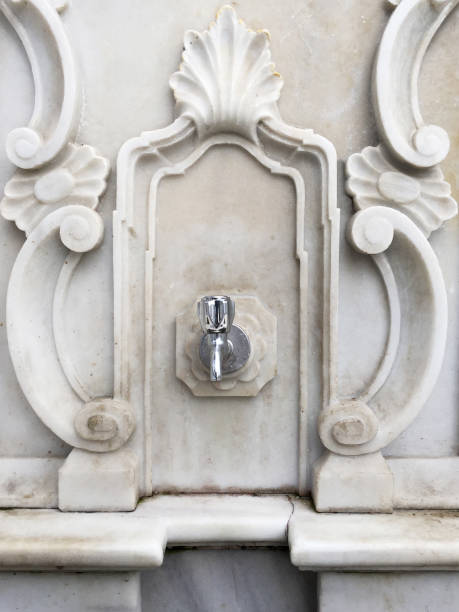 istock Old ancient marble fountain 1374787669