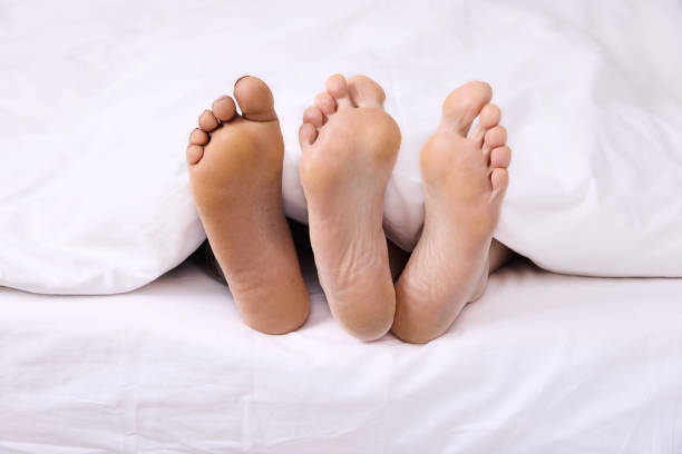 istock Real feet with a disability 1374787710