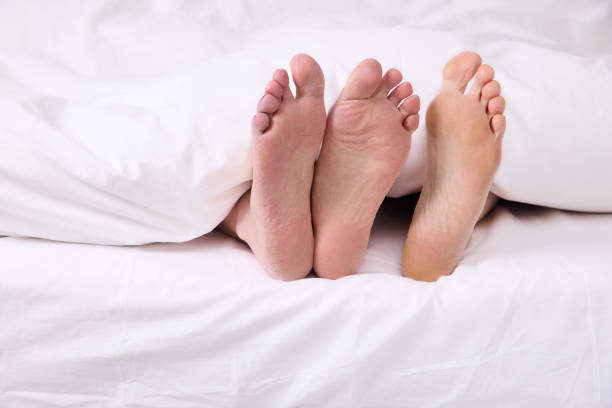 istock Real feet lesbian couple with disability 1374787816