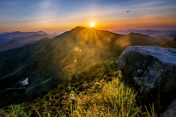 istock Beautiful Sunset in Pak Sin Leng 1374799182