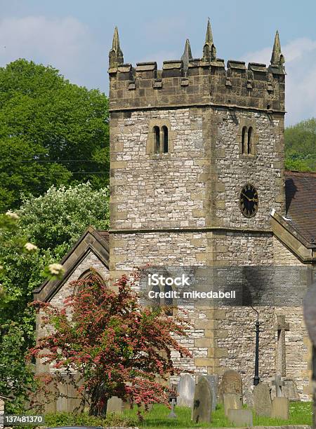 Kościół Wieża - zdjęcia stockowe i więcej obrazów Anglia - Anglia, Bez ludzi, Cmentarz