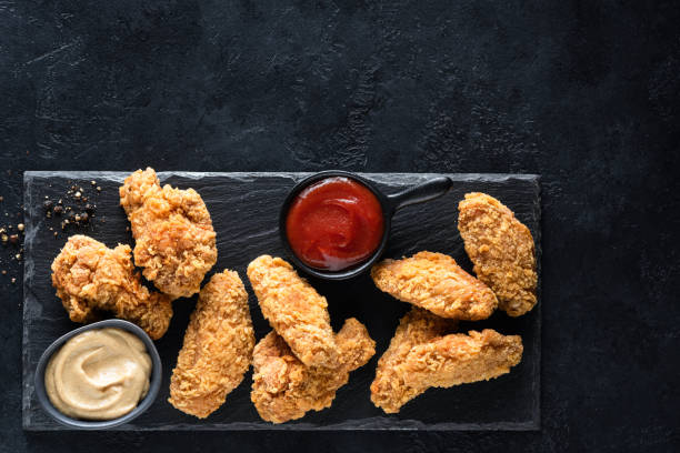 istock Fried chicken wings Kentucky style 1374814083