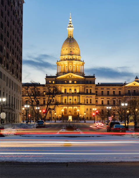istock State Capitol Building of Michigan in Lansing 1374820909
