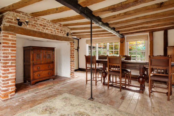 istock Dining room in 17th Century cottage 1374831739