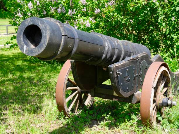 istock Old cannon outdoors 1374838281