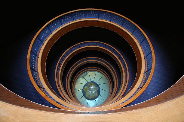 Glass stairs