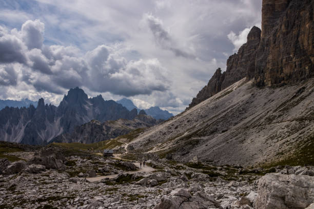 istock Mountain trail in Dolomites 1374875099